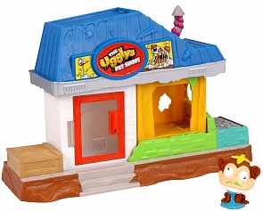 Игровой набор Ugglys Pet Shop – Зоомагазин, 2 домика и фигурка (Ugglys Pet Shop, 19414)